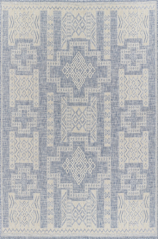 Momeni Hampton HAM10 Rug, Blue, 4'1"x6'