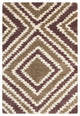 Surya Naya NY-5205 9'x13' Rug, Taupe/Eggplant/Cream