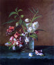 Carducius Plantagenet Ream Floral Still Life Premium Canvas Print