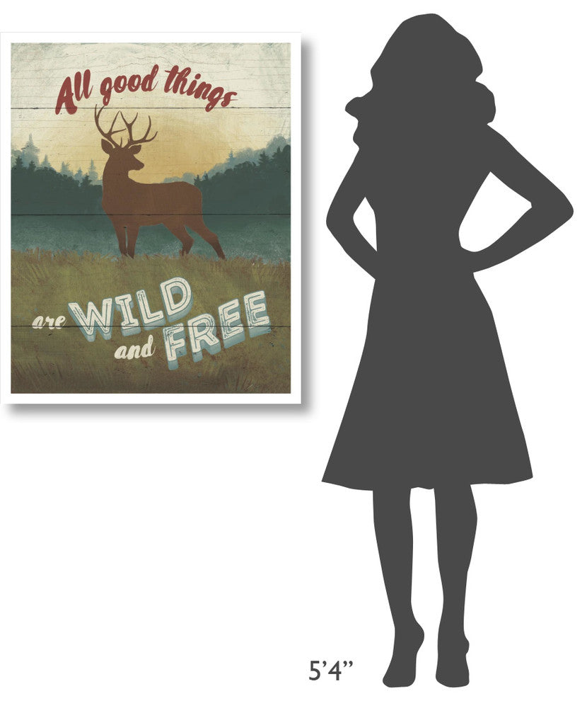 "Discover the Wild II" Digital Paper Print by Janelle Penner, 30"x37"