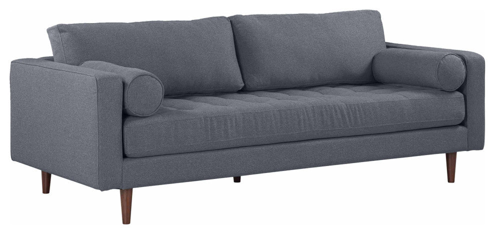 Cave Navy Tweed Sofa