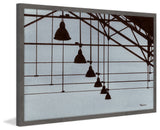 "Industrial Geometry" Framed Painting Print, 30"x20"