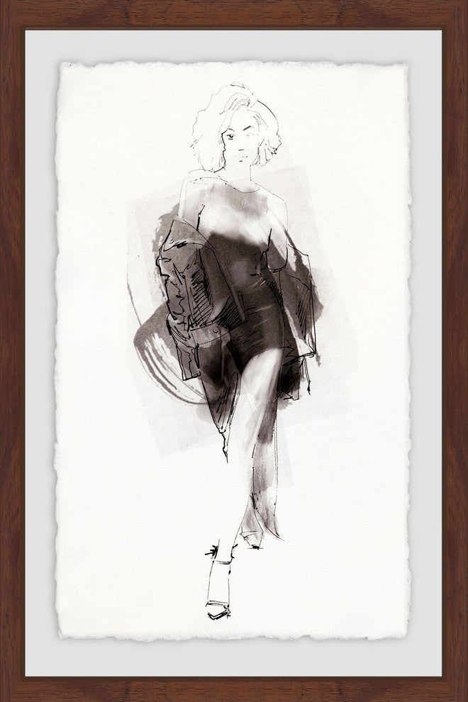 "Marilyn Inspired" Framed Painting Print, 24"x36"