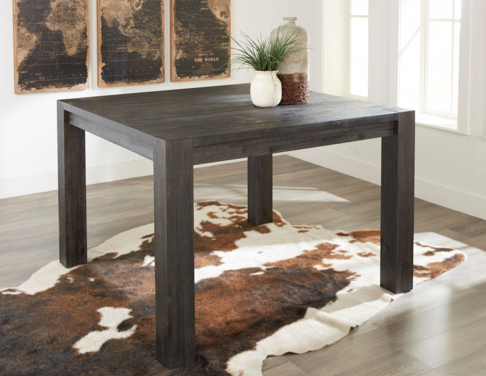 Modus Meadow 5 Piece Counter Table and 4 Counter Chair Set, Graphite