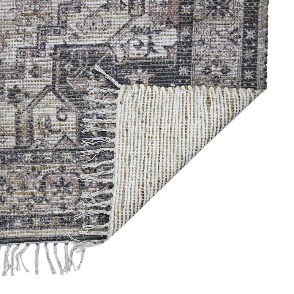 Prairie Sprail Area Rug, Gray, 8' x 10', Oriental