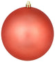 3" Coral Matte Ball Uv 12-Pack