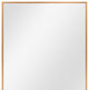 Gold Rectangular Wall Mirror