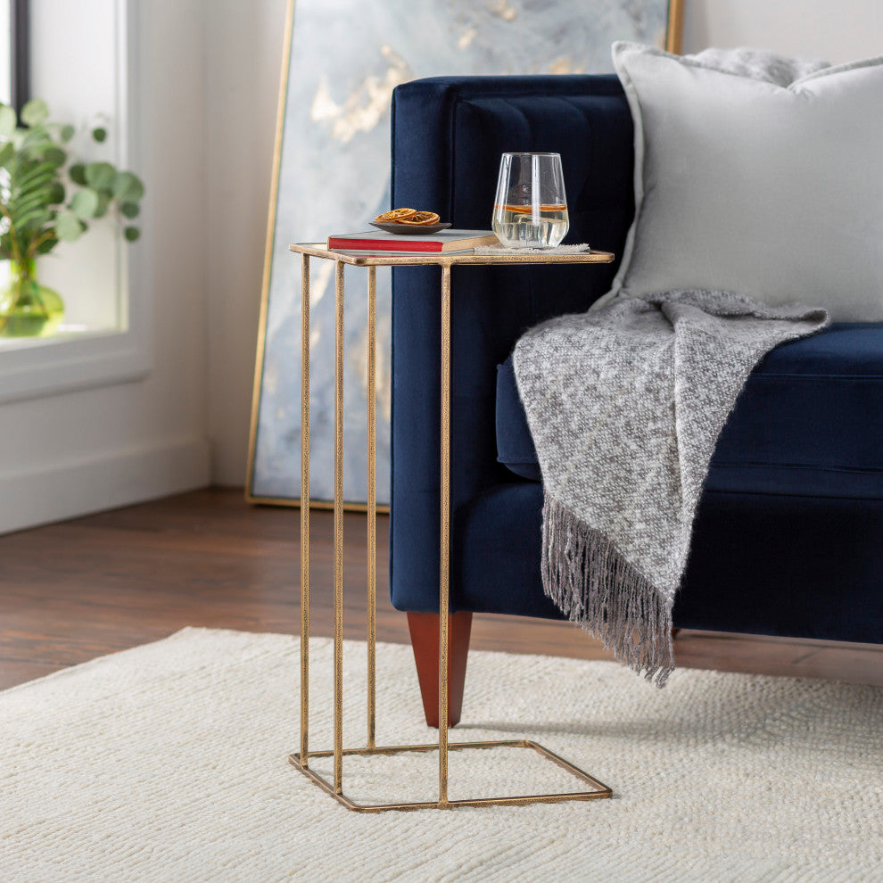 Surya Natalie End Table 24"Hx12"Wx12"D