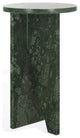 Safavieh Couture Devlin Marble Drink Table, Green
