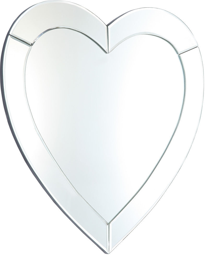 Heart Collection Heart Shaped Contemporary Mirror
