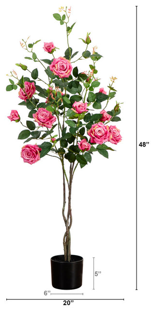 Instructional diagram with product dimensions.