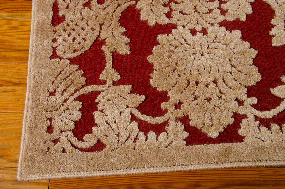 Nourison GRAPHIC ILLUSIONS 145 RED RUG