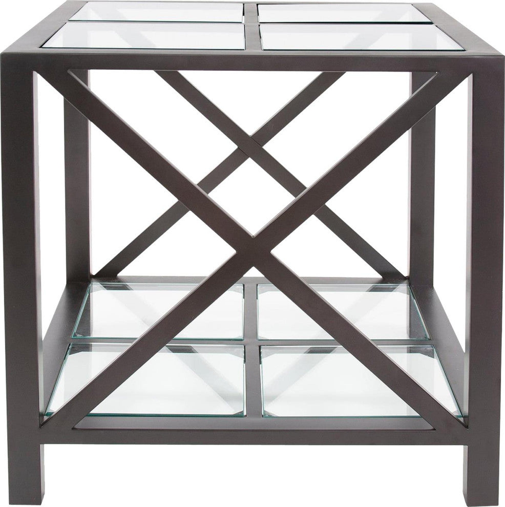 Elegant Black Doshi Side Table