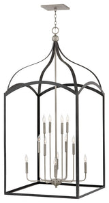 Hinkley Clarendon Double Extra Large Three Tier Open Frame, Aged Zinc