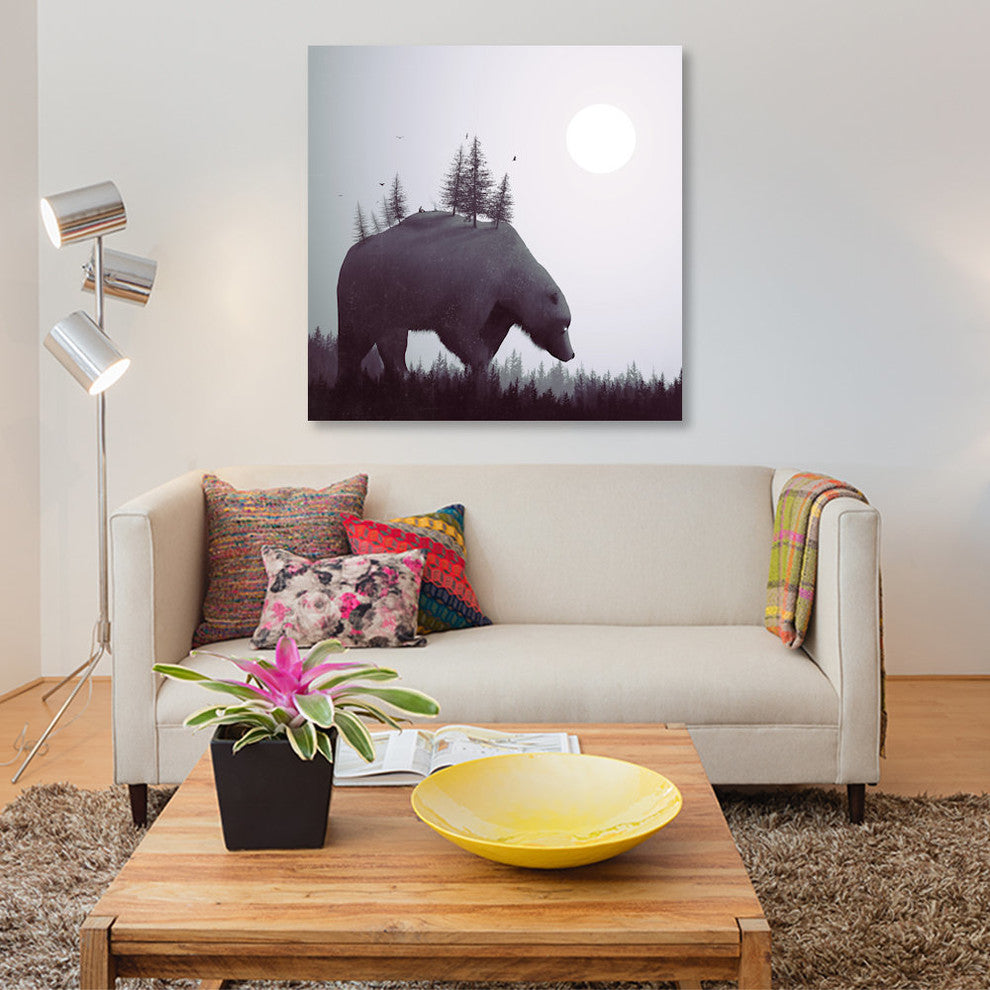 "The Wanderer" by Daniel Taylor, Canvas Print, 18"x18"