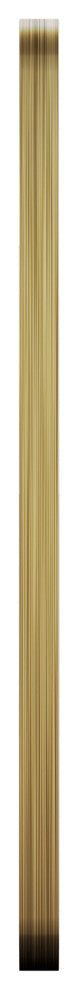 Rectangular Aluminum Framed Wall Mounted Bathroom Mirror, Brushed Gold;, 24" X 30";