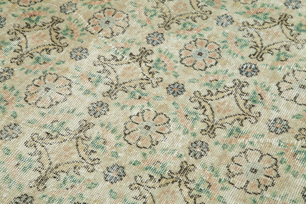 Rug N Carpet - Handmade Turkish 3' 7" x 6' 7" Vintage Small Area Rug