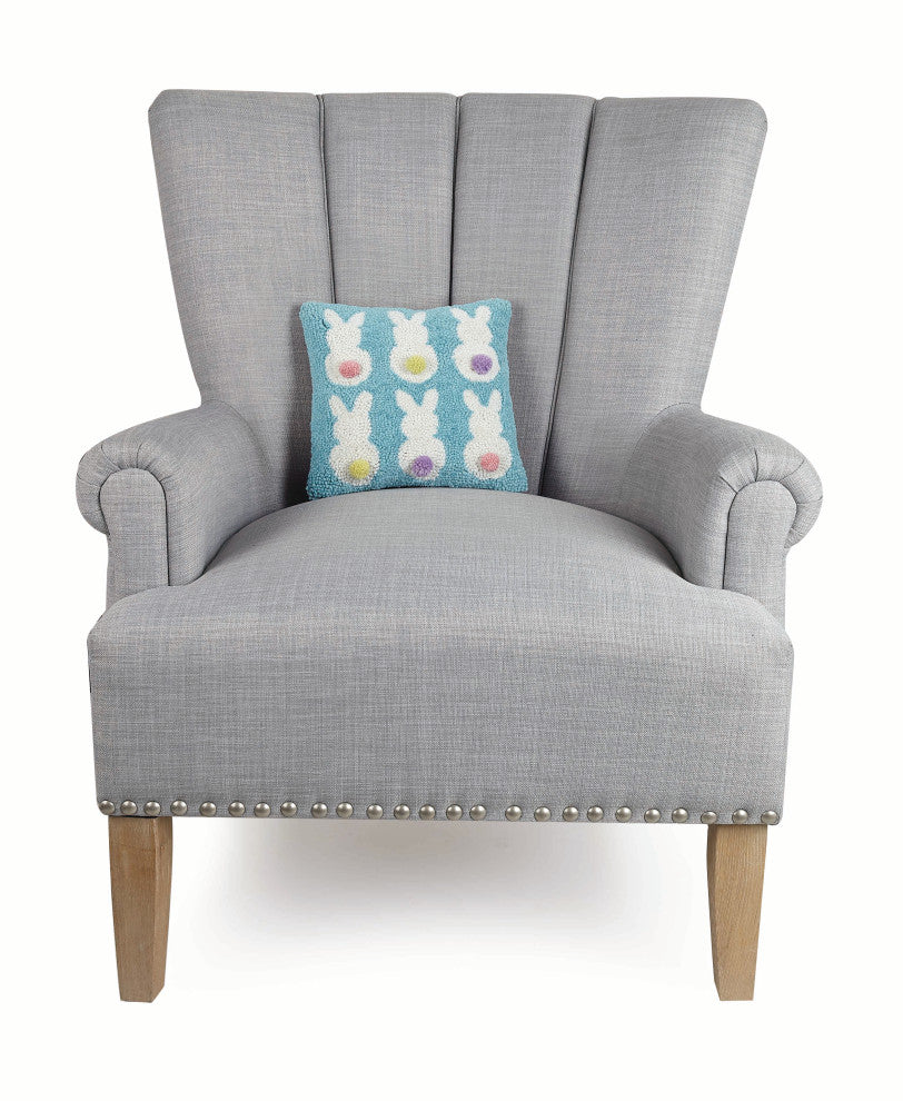 Bunny Backs Hook Pillow