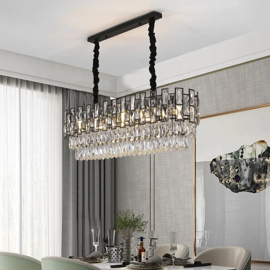 16-Light LED Kitchen Island Light Fixture By Morsale