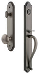 Arc 1-Piece Dummy Handleset, S Grip and Fifth Avenue, Antique Pewter, 848568