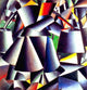 Kazimir Malevich Peasant Woman, 20"x20" Wall Decal