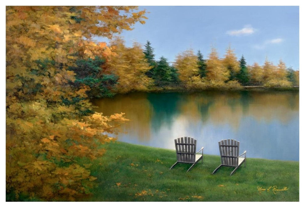 "Forever Autumn" Digital Paper Print by Diane Romanello, 38"x26"