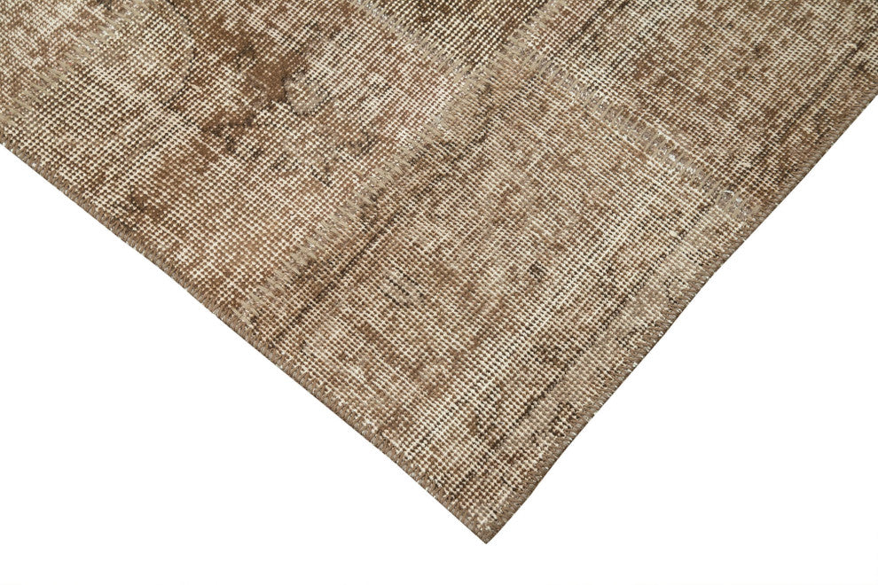 Rug N Carpet - Handwoven Oriental 2' 10" x 7' 3" Boho Patchwork Runner Rug