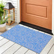 Indoor/Outdoor Seabreeze SZ11 Cobalt Machine Washable 1'8" x 2'6" Rug
