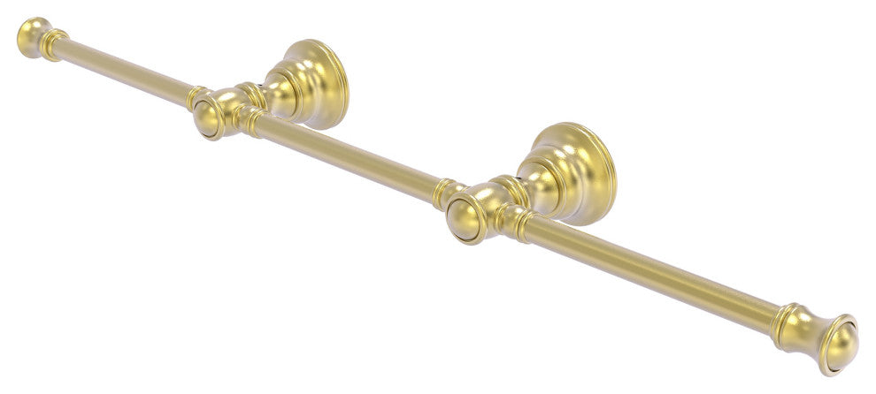 Carolina 3 Arm Guest Towel Holder, Satin Brass