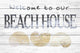 "Shells at the Beach" Painting Print on White Wood, 60"x40"