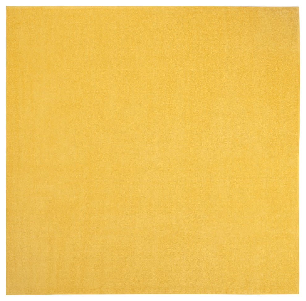 Nourison Essentials 9' x Square Yellow Outdoor Area Rug
