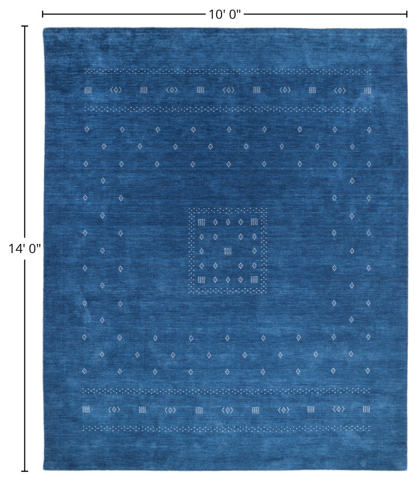 Simi, Handmade Rug, 10x14'