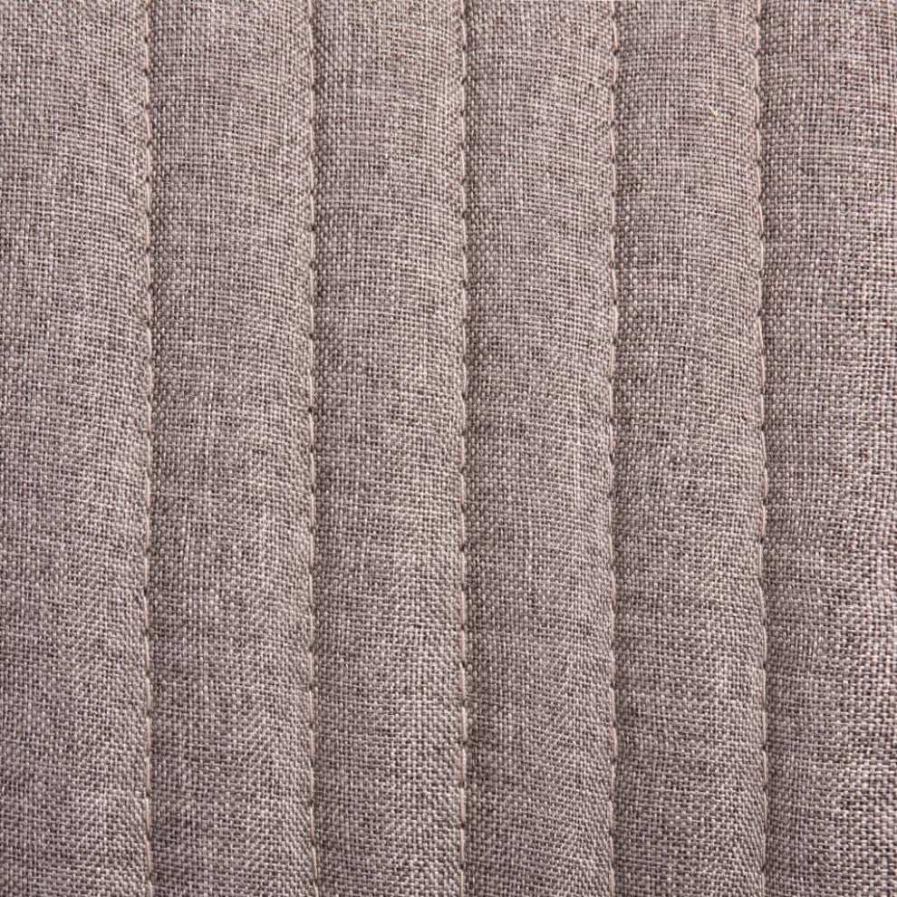 vidaXL Dining Chairs 6 pcs Taupe Fabric