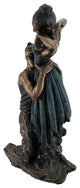 Bronze Finish Neoclassical Ballet Dancers Statue