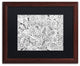 Hello Angel 'Love in the Garden' Art, Wood Frame, Black Mat, 20x16