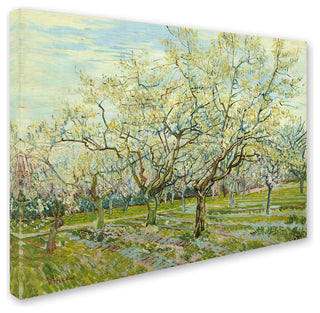 Van Gogh 'The White Orchard' Canvas Art, 19 x 14