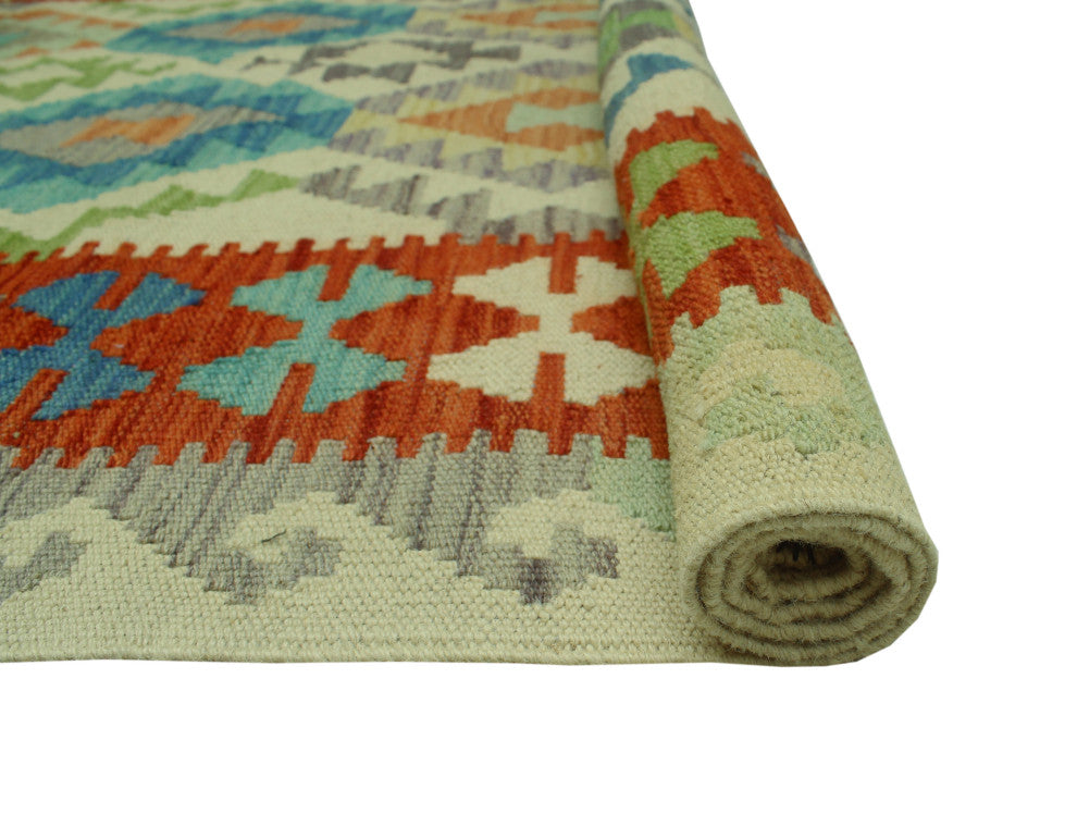 Sangat Kilim Mefkure Ivory Rug