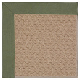 Zoe-Grassy Mountain Machine Tufted Rectangle Rug, Plant Green, 2'x3'