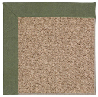 Zoe-Grassy Mountain Machine Tufted Rectangle Rug, Plant Green, 2'x3'