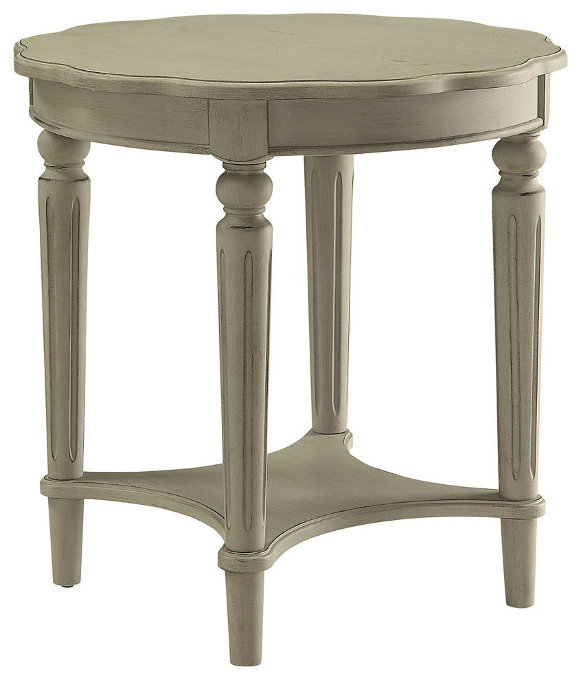 ACME Fordon End Table, Antique Slate
