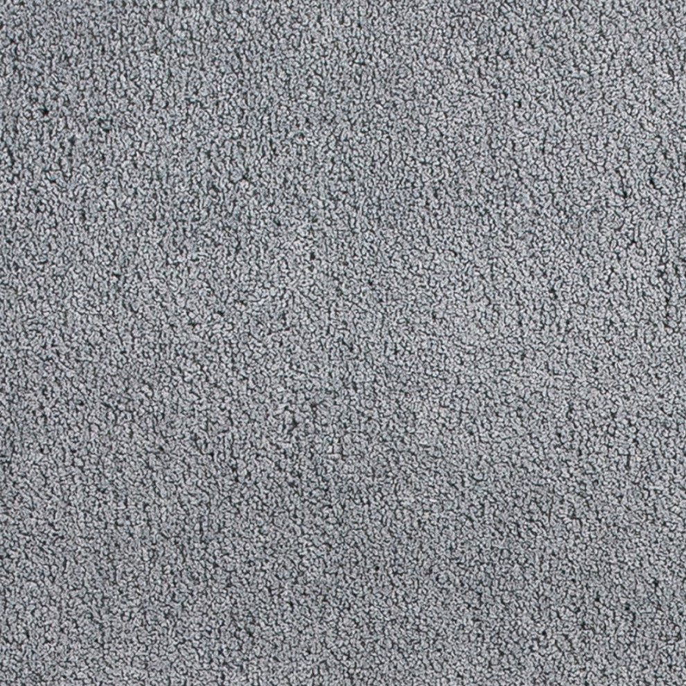 KAS Bliss 1557 Grey Shag Area Rug, 7'6" X 9'6"