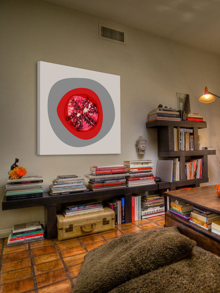 "Pomegranate" Painting Print on Canvas by Irena Orlov