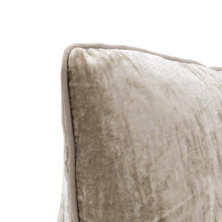 Lexington Viscose Silk Blend Throw Pillow, Natural, 22x22