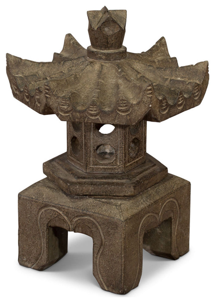 Chinese Stone Pagoda Lantern