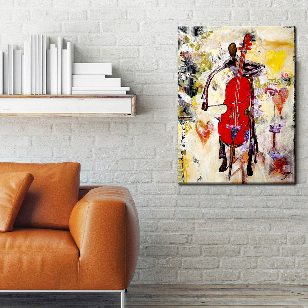 In the Groove, Canvas Wall Art, 20"x16"