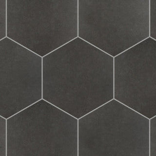 Vintage Hex Marengo Porcelain Floor and Wall Tile