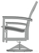 Bazza Sling Outdoor Swivel Rocker, Collect Charcoal/Graphite