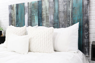 Handcrafted Headboard, Hanger Style, Industrial Mix, King
