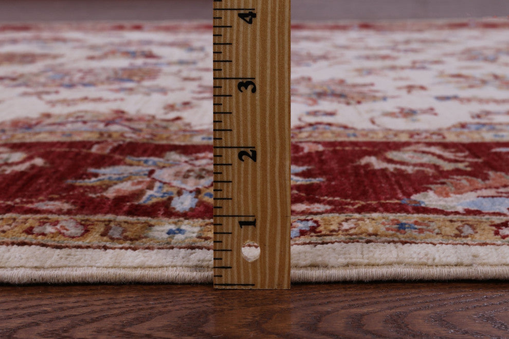 5' 6" X 7' 10" Persian Tabriz Handmade Wool Rug - Q12916
