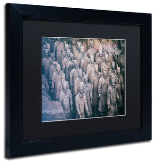 Philippe Hugonnard 'Terracotta I' Art, Black Frame, Black Matte, 14"x11"
